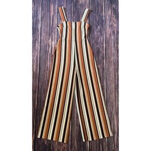 Urban Outfitters Size Small Sleeveless Stretch Knit Cropped Jumpsuit